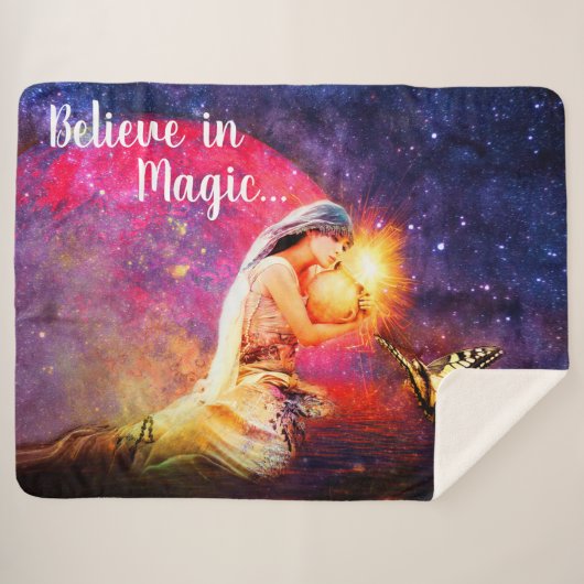 Geloof in de Magic Sherpa Deken (Voorkant (horizontaal))