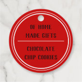 Geloof in de Magic - Snowmans top Hat Bedankjes Labels (Achterkant)