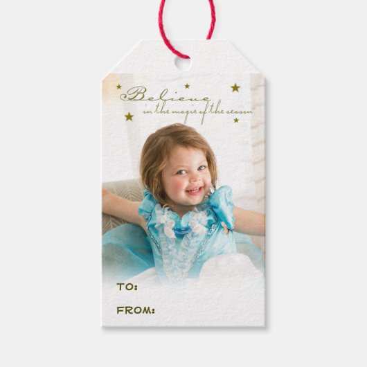 Geloof in de magie cadeaulabel (Voorkant)