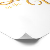 Geloof in de magie - grillig vakantieontwerp poster (Hoek)