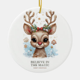 Geloof in de magie, het Ornament van de Kerstrendi