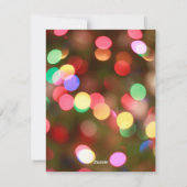 Geloof in de Magie Kerst Foto Kerstkaart (Achterkant)