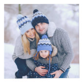 Geloof in de magie van de kerstfoto-kubus kubus (Voorkant)