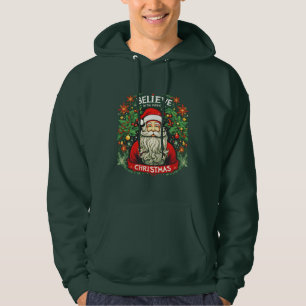 Geloof in de magie van Kerstfeest Hoodie