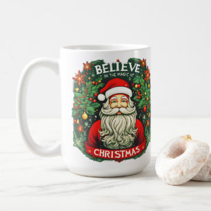 Geloof in de magie van Kerstfeest Koffiemok
