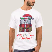 Geloof in de magie van Kerstman T-shirt (Voorkant)