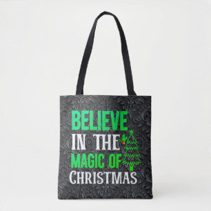 Geloof in de magie van Kerstmis-82077 Tote Bag