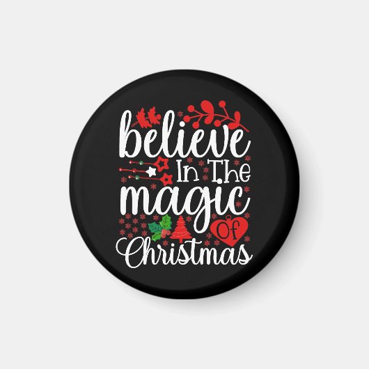 Geloof in de Magie van Kerstmis-84604 Magneet (Voorkant)