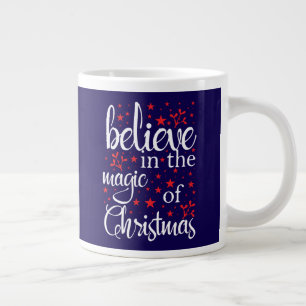 Geloof in de magie van Kerstmis-90533 Grote Koffiekop