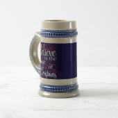 Geloof in de Magie van Kerstmis Bierpul (Voorkant links)