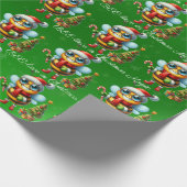 Geloof in de magie van Kerstmis Cadeaupapier (Hoek)