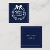 Geloof in de Magie van Kerstmis Gepersonaliseerd Notitiekaartje (Voorkant / Achterkant)