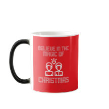 geloof in de magie van kerstmis mannen