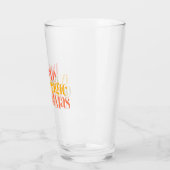Geloof in de magie van Kerstmis - Retro Style Glas (Links)