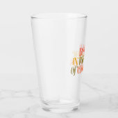Geloof in de magie van Kerstmis - Retro Style Glas (Rechts)