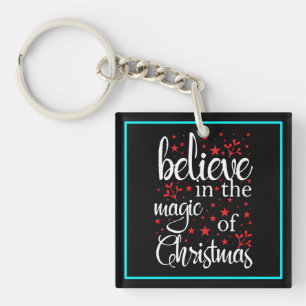 Geloof in de Magie van Kerstmis Sleutelhanger