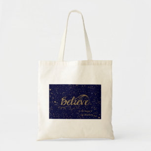 Geloof in de magie van Kerstmis Tote Bag