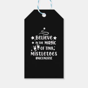Geloof in de Magie van Kleine Mistspruitjes Nicu V Cadeaulabel