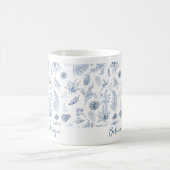 Geloof in de magische botanische koffie Mok (Center)