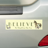 Geloof in de magische Bumpersticker (Op auto)