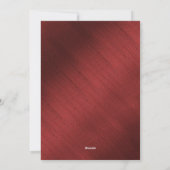 Geloof in de magische kerstfotokaart feestdagenkaart (Achterkant)