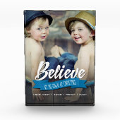 Geloof in de magische kerstfoto's fotoblokken (Voorkant)