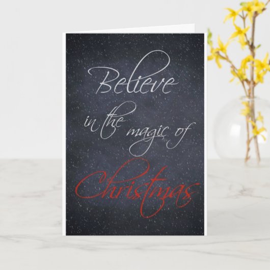 ***GELOOF IN DE MAGISCHE OOG** KAART (Gele Bloem)