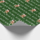 GELOOF IN DE MAGISCHE TEKST CADEAUPAPIER (Hoek)