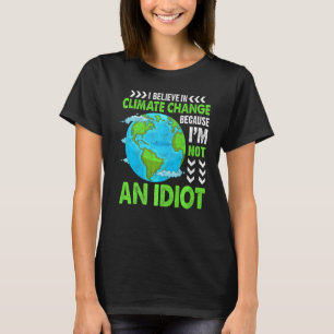 Geloof in de omgeving van de planeet Aarde van kli T-shirt