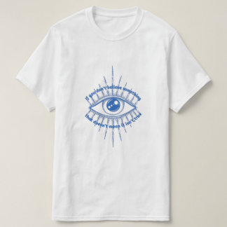 Geloof in de waarheid t-shirt