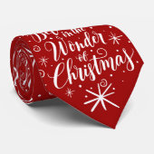 Geloof in de Wonder van de Christelijke Kerst Magi Stropdas (Opgerold)