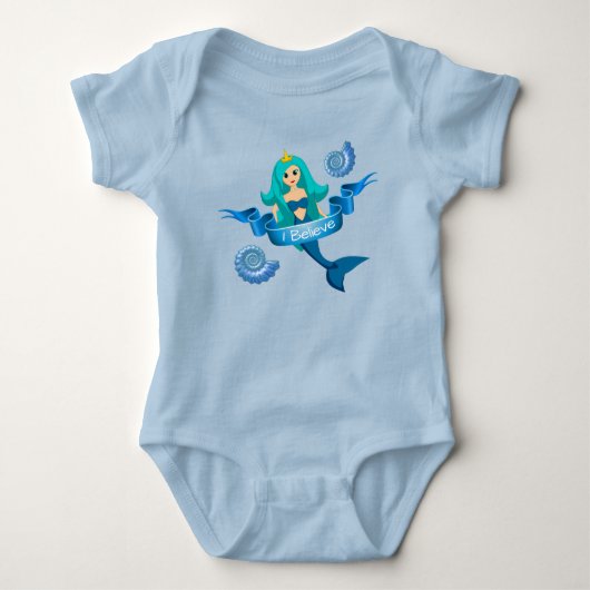 Geloof in de Zeemeermin Prinses Romper (Voorkant)