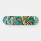 Geloof in draken persoonlijk skateboard (Horizontaal)