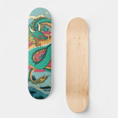 Geloof in draken persoonlijk skateboard (Voorkant)
