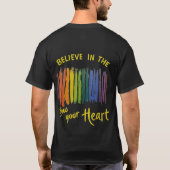 Geloof in dromen t-shirt (Achterkant)