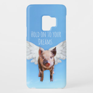 Geloof in dromen Varkens kunnen grappig vliegen Case-Mate Samsung Galaxy S9 Hoesje