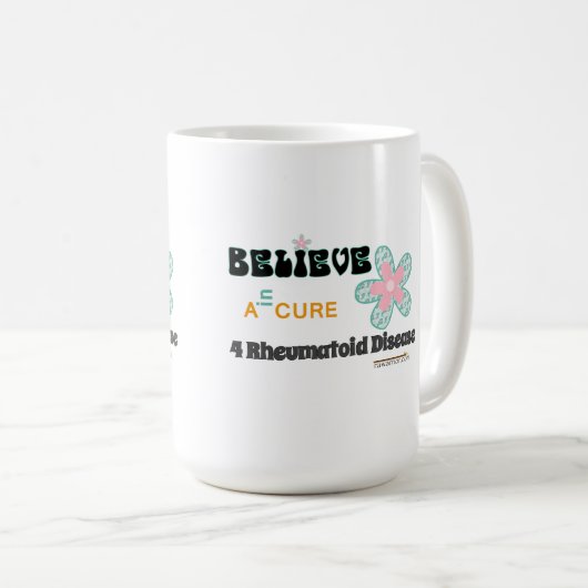 Geloof in een mok voor genezing (Voorkant rechts)