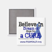 Geloof in een remedie magneet (Voorkant / Achterkant)