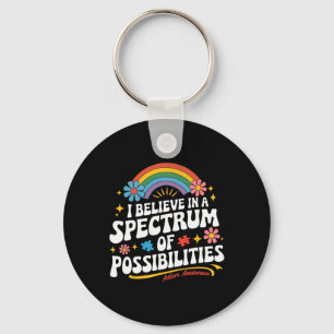 Geloof in een spectrum van mogelijkheden Autisme A Sleutelhanger