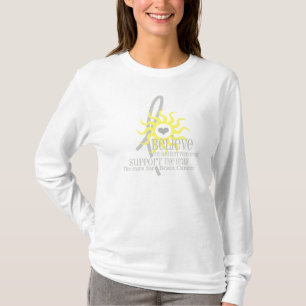 geloof in een zonnige toekomst t-shirt