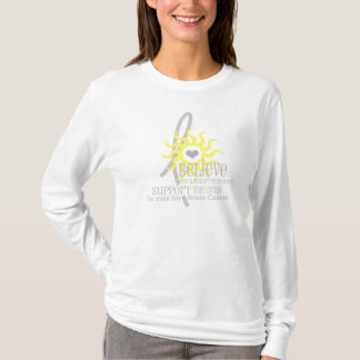 geloof in een zonnige toekomst t-shirt