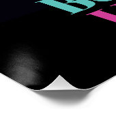 Geloof in eenhoorns fantasie regenboog Inspirerend Perfect Poster (Hoek)