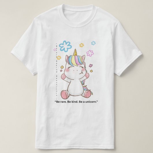 Geloof in Eenhoorns T-shirt | (Design voorkant)