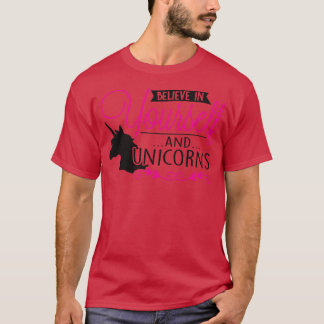 Geloof in eenhoorns t-shirt