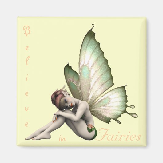Geloof in Fairies Magnet (Voorkant)