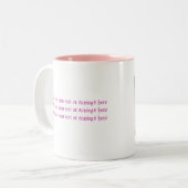 Geloof in fairies mok (Voorkant links)