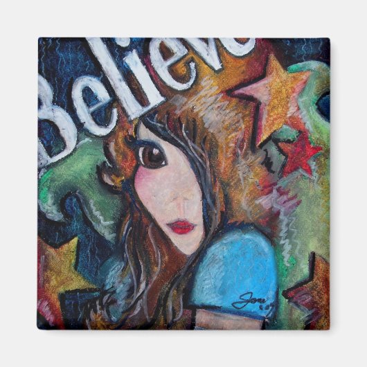 Geloof in feeën magneet (Voorkant)