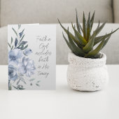 Geloof in God aangepaste tekst Kaart