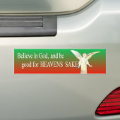 Geloof in God Bumpersticker (Op auto)