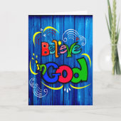 Geloof in God Kaart (Voorkant)